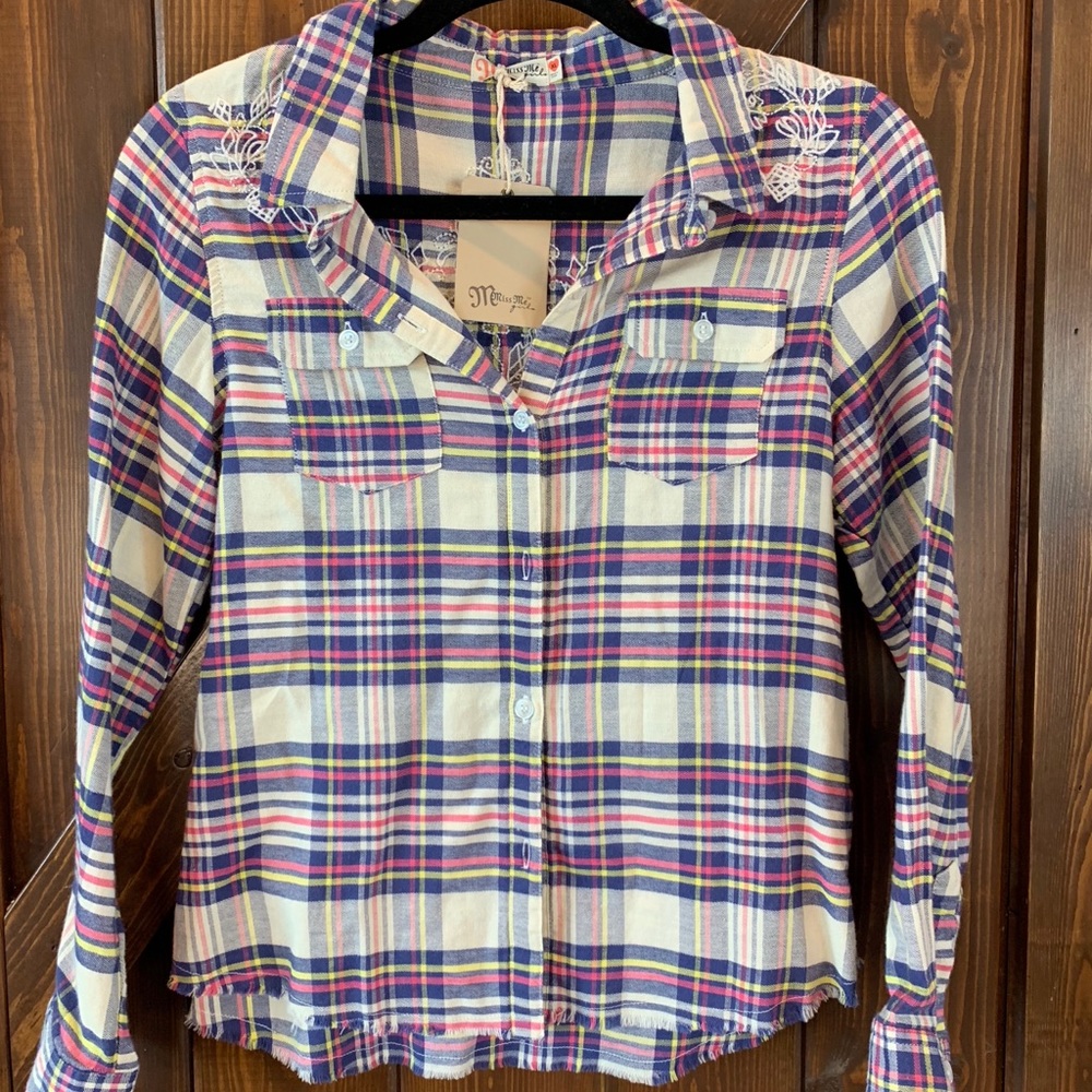 Girls Miss Me Top